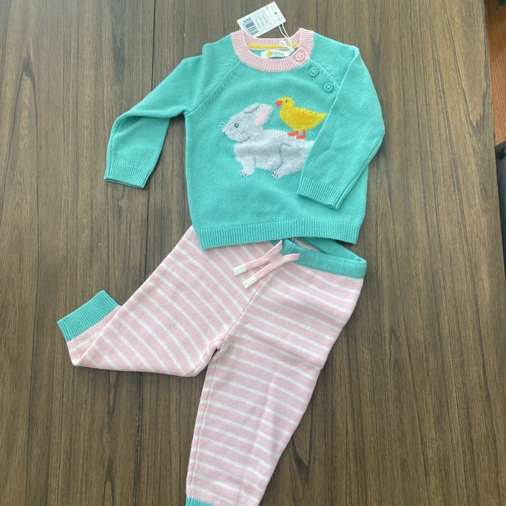 Baby Biden Bunny Sweater Set